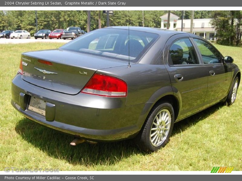 Graphite Metallic / Dark Slate Gray 2004 Chrysler Sebring LX Sedan