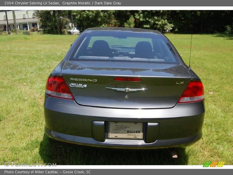 Graphite Metallic / Dark Slate Gray 2004 Chrysler Sebring LX Sedan