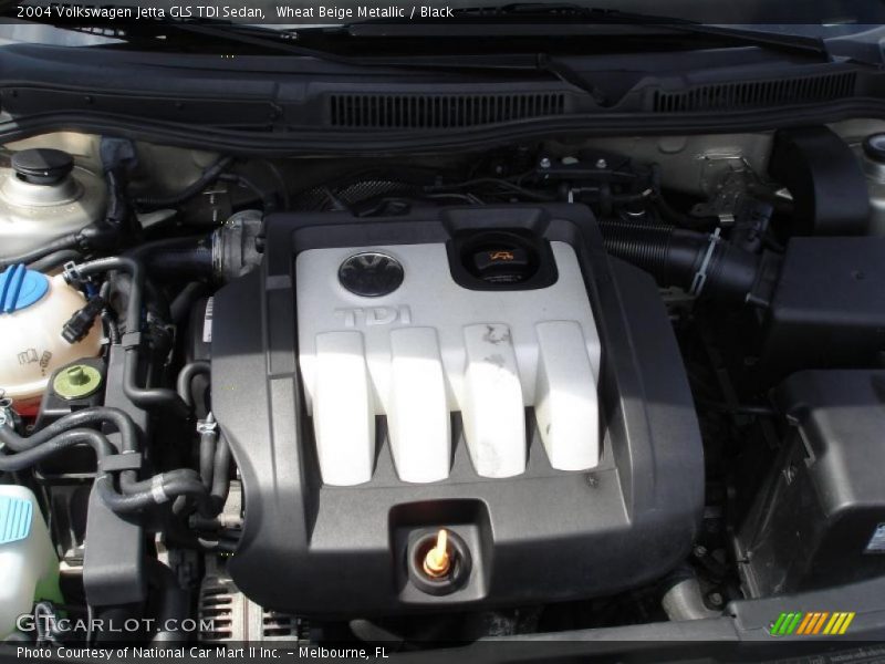 Wheat Beige Metallic / Black 2004 Volkswagen Jetta GLS TDI Sedan