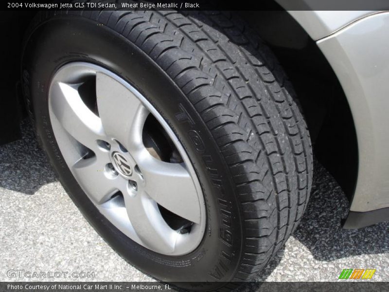 Wheat Beige Metallic / Black 2004 Volkswagen Jetta GLS TDI Sedan