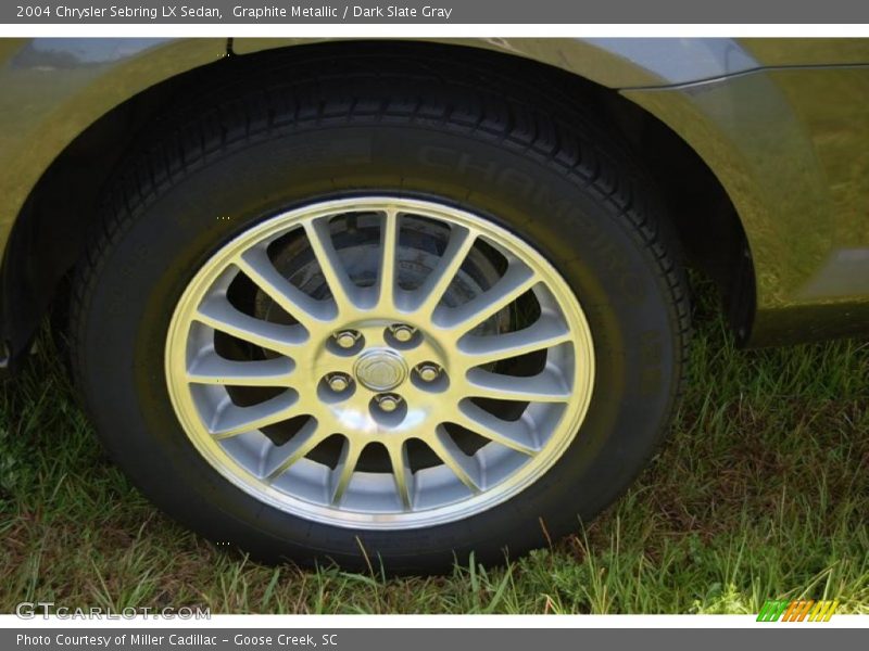 Graphite Metallic / Dark Slate Gray 2004 Chrysler Sebring LX Sedan