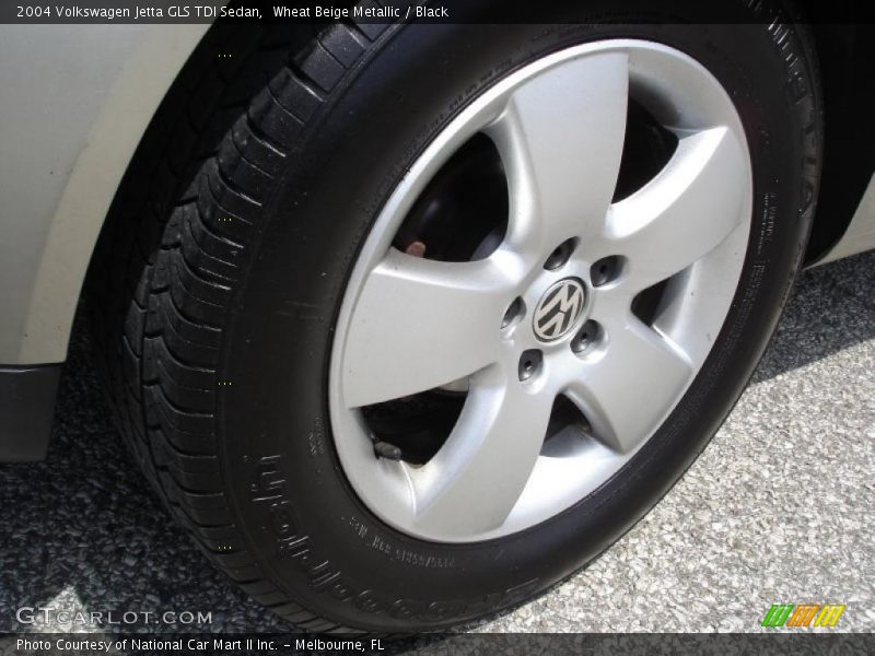 Wheat Beige Metallic / Black 2004 Volkswagen Jetta GLS TDI Sedan