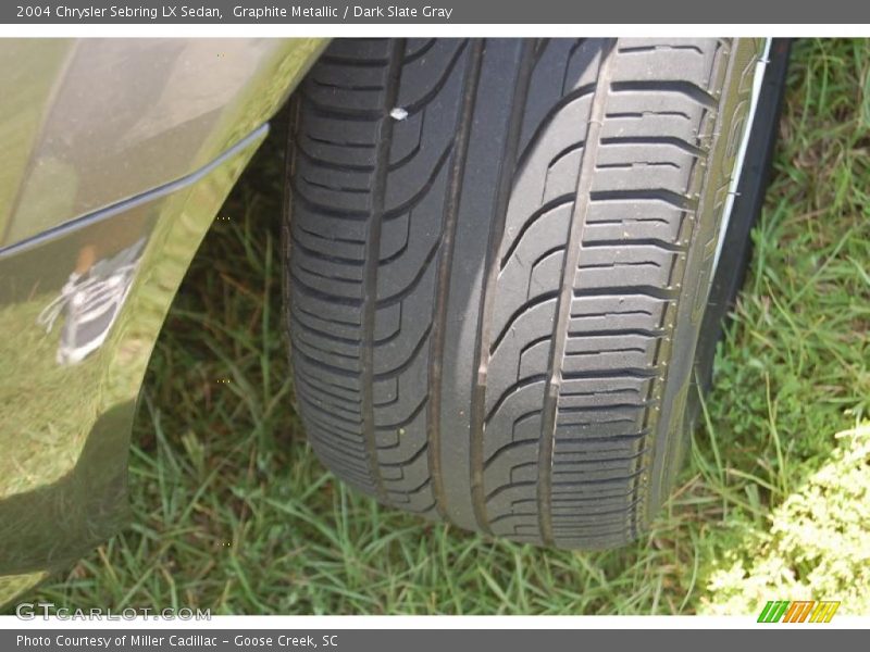 Graphite Metallic / Dark Slate Gray 2004 Chrysler Sebring LX Sedan