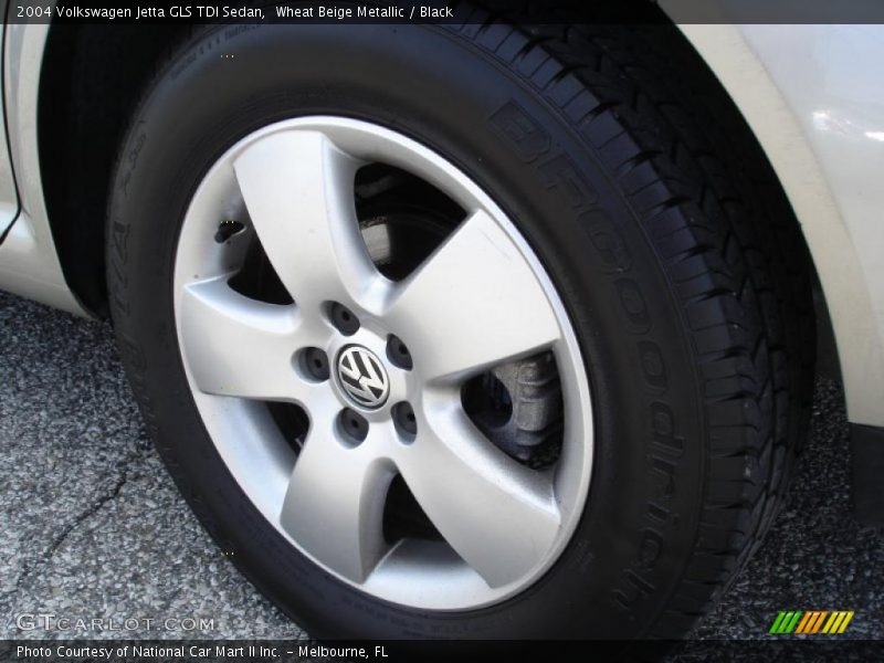 Wheat Beige Metallic / Black 2004 Volkswagen Jetta GLS TDI Sedan