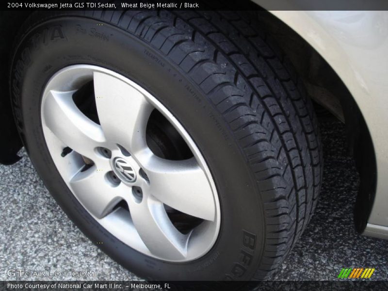 Wheat Beige Metallic / Black 2004 Volkswagen Jetta GLS TDI Sedan