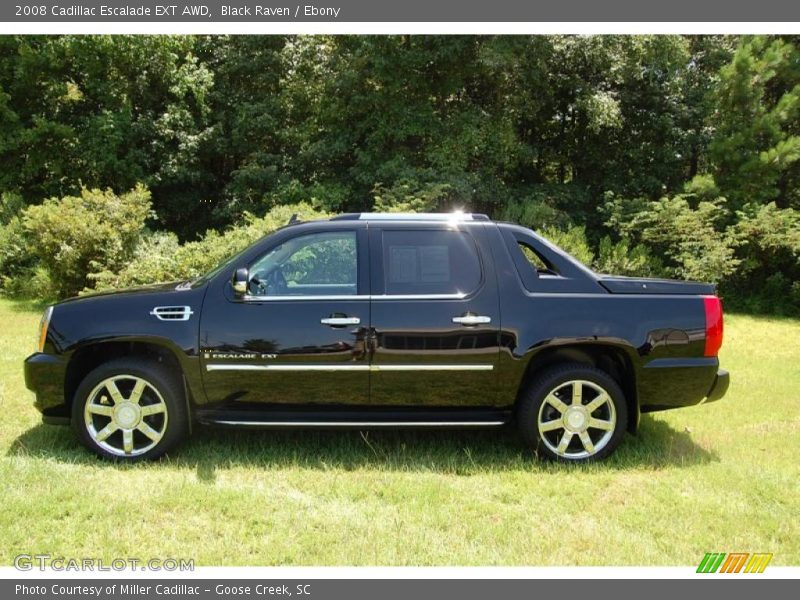 Black Raven / Ebony 2008 Cadillac Escalade EXT AWD