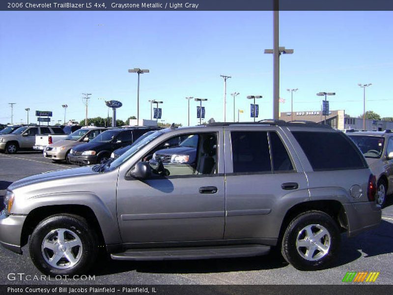 Graystone Metallic / Light Gray 2006 Chevrolet TrailBlazer LS 4x4