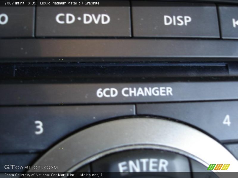 Liquid Platinum Metallic / Graphite 2007 Infiniti FX 35