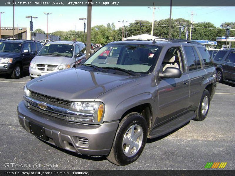 Graystone Metallic / Light Gray 2006 Chevrolet TrailBlazer LS 4x4