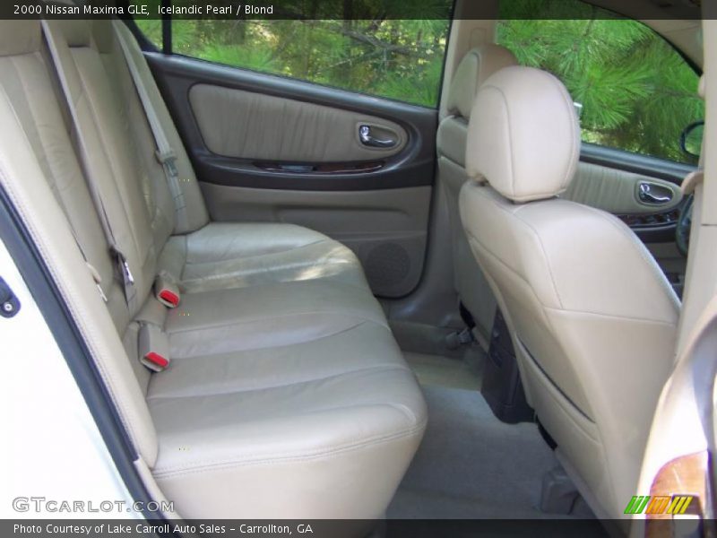 Icelandic Pearl / Blond 2000 Nissan Maxima GLE