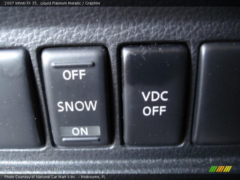 Liquid Platinum Metallic / Graphite 2007 Infiniti FX 35