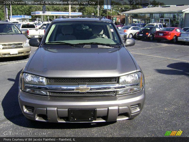 Graystone Metallic / Light Gray 2006 Chevrolet TrailBlazer LS 4x4