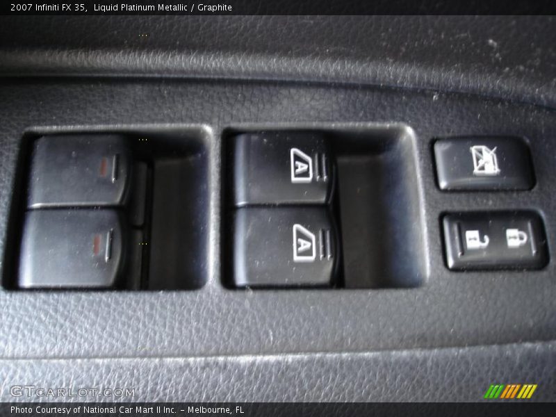 Liquid Platinum Metallic / Graphite 2007 Infiniti FX 35