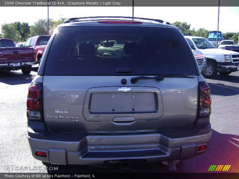 Graystone Metallic / Light Gray 2006 Chevrolet TrailBlazer LS 4x4