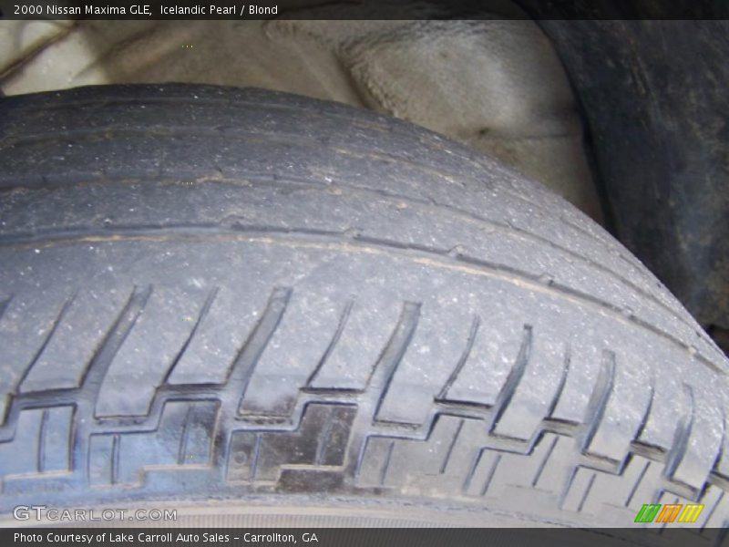 Icelandic Pearl / Blond 2000 Nissan Maxima GLE