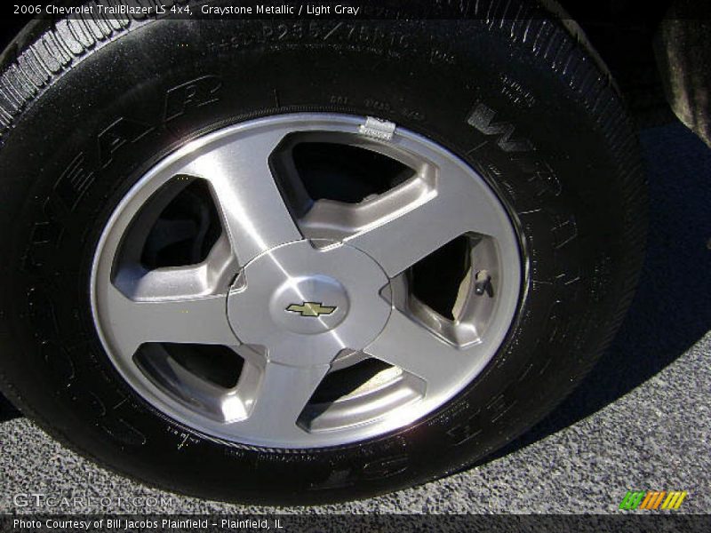 Graystone Metallic / Light Gray 2006 Chevrolet TrailBlazer LS 4x4