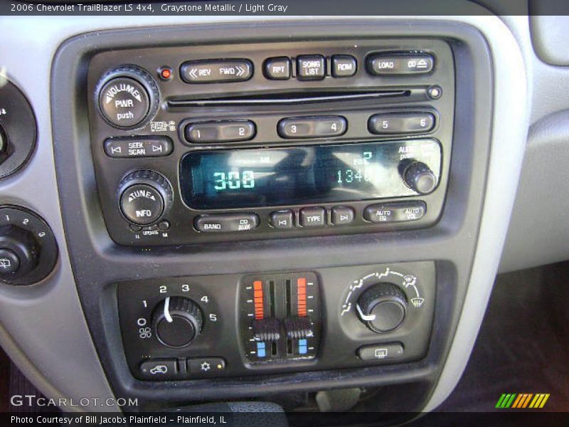Graystone Metallic / Light Gray 2006 Chevrolet TrailBlazer LS 4x4