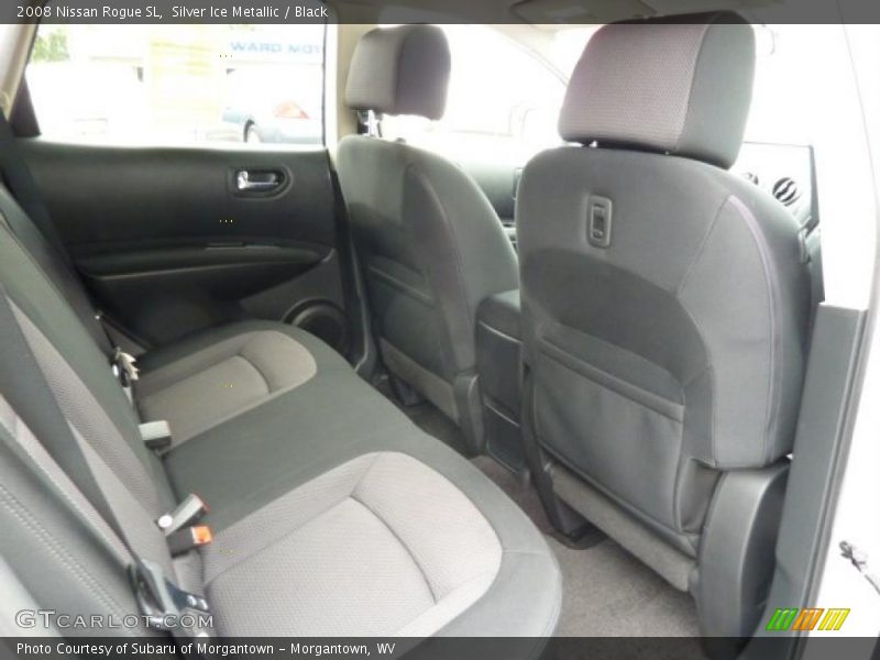 Silver Ice Metallic / Black 2008 Nissan Rogue SL