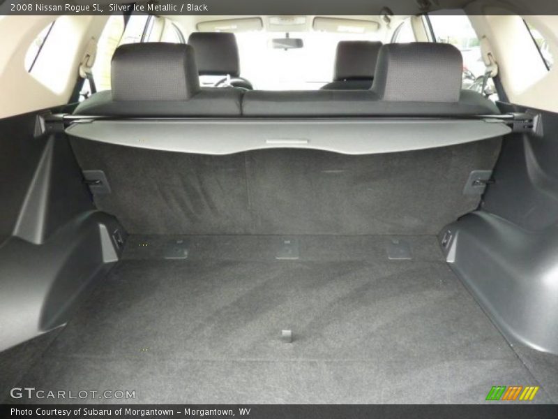 Silver Ice Metallic / Black 2008 Nissan Rogue SL