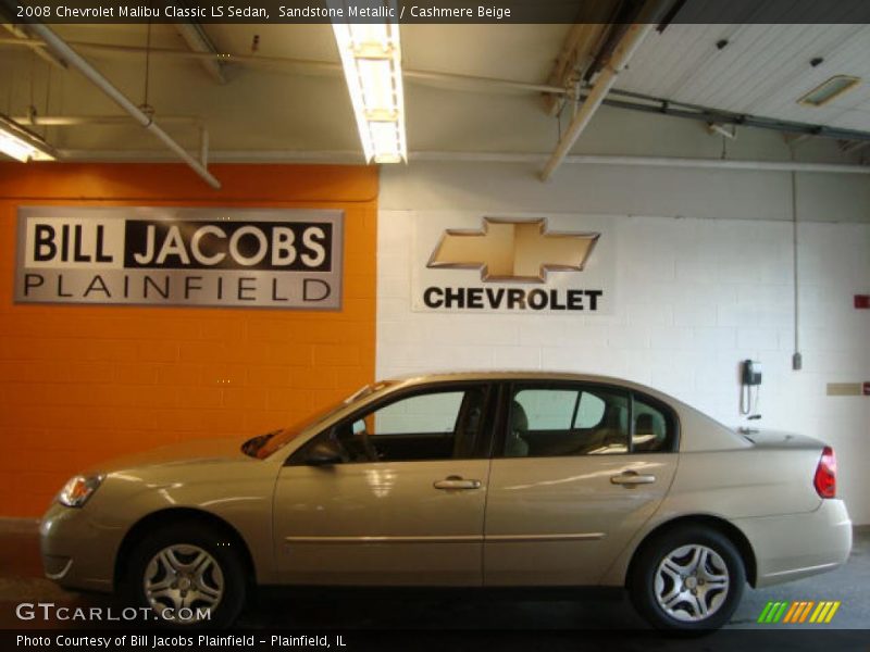 Sandstone Metallic / Cashmere Beige 2008 Chevrolet Malibu Classic LS Sedan