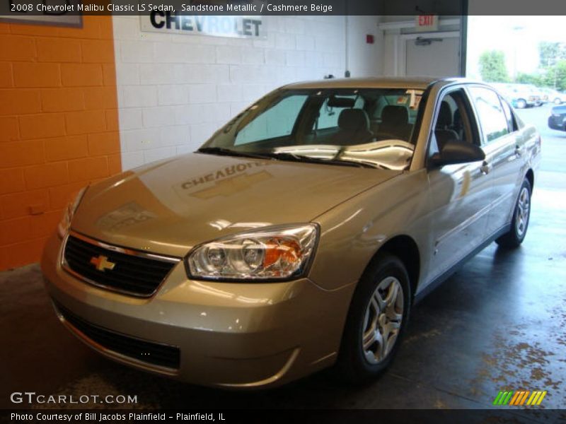 Sandstone Metallic / Cashmere Beige 2008 Chevrolet Malibu Classic LS Sedan