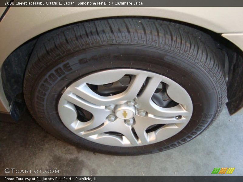 Sandstone Metallic / Cashmere Beige 2008 Chevrolet Malibu Classic LS Sedan