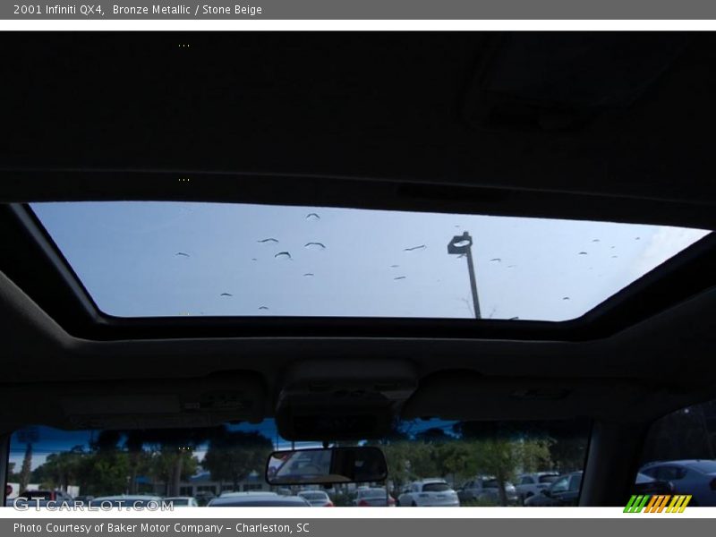 Bronze Metallic / Stone Beige 2001 Infiniti QX4