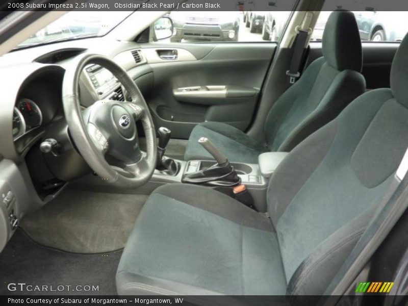 Obsidian Black Pearl / Carbon Black 2008 Subaru Impreza 2.5i Wagon