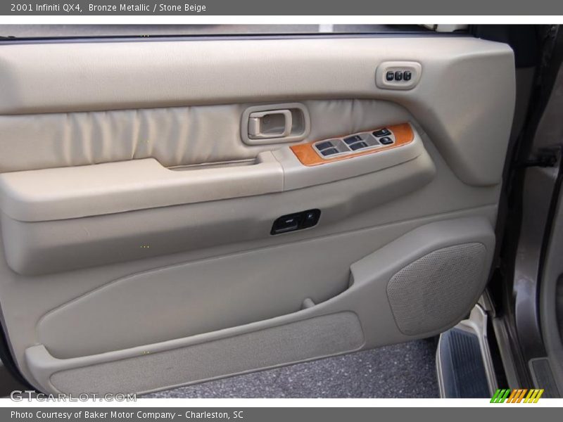 Bronze Metallic / Stone Beige 2001 Infiniti QX4