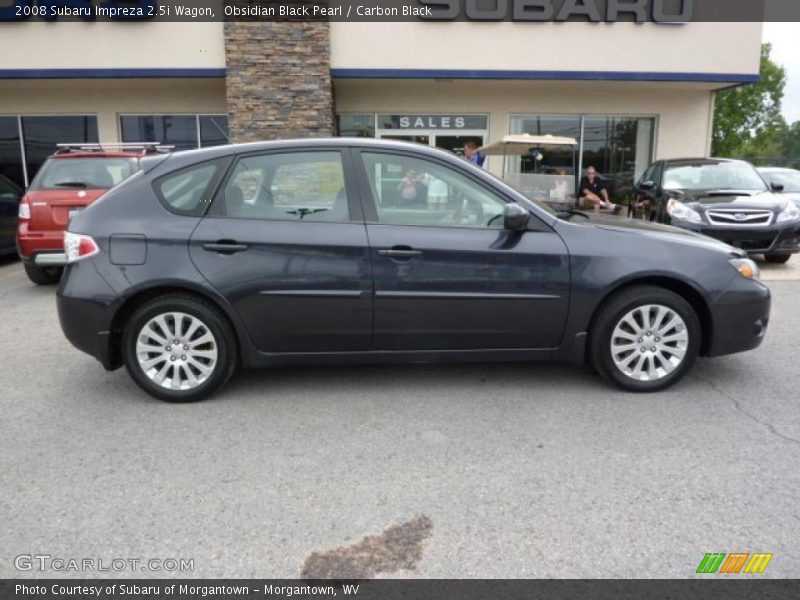 Obsidian Black Pearl / Carbon Black 2008 Subaru Impreza 2.5i Wagon
