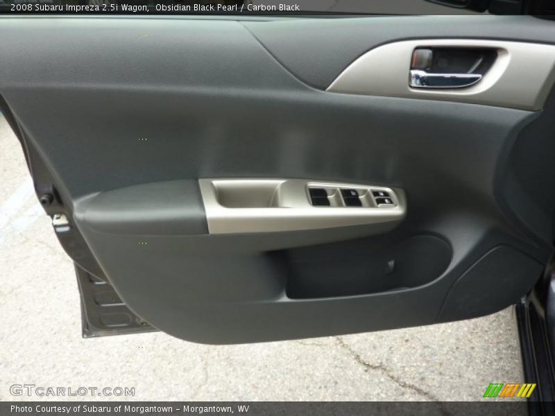 Obsidian Black Pearl / Carbon Black 2008 Subaru Impreza 2.5i Wagon