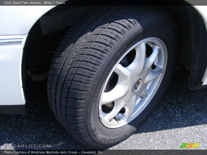 White / Taupe 2002 Buick Park Avenue