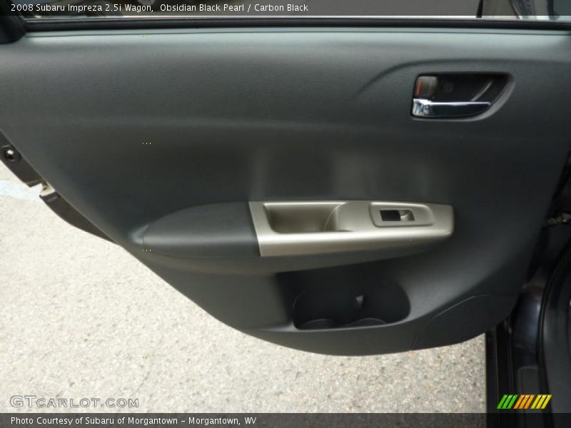 Obsidian Black Pearl / Carbon Black 2008 Subaru Impreza 2.5i Wagon