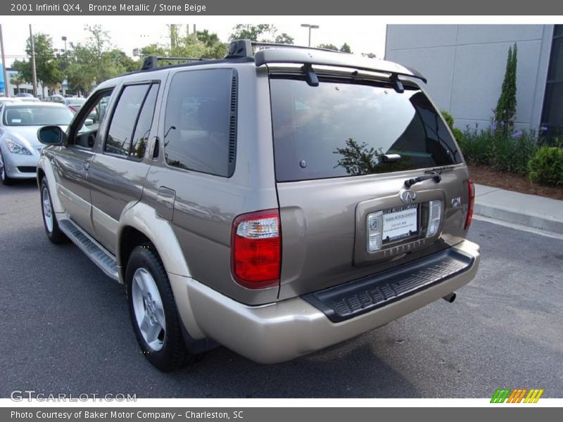 Bronze Metallic / Stone Beige 2001 Infiniti QX4