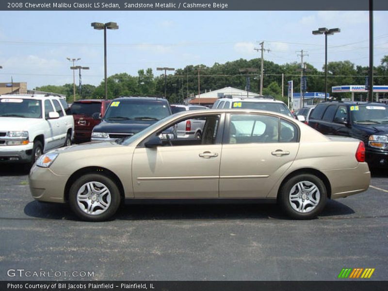 Sandstone Metallic / Cashmere Beige 2008 Chevrolet Malibu Classic LS Sedan