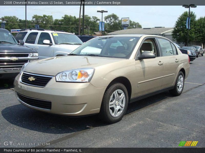 Sandstone Metallic / Cashmere Beige 2008 Chevrolet Malibu Classic LS Sedan