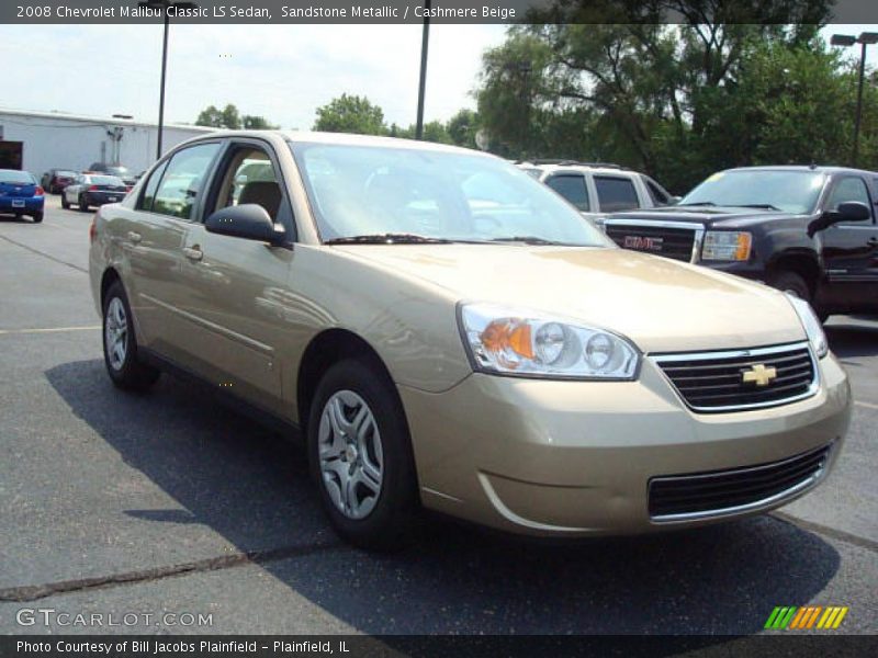Sandstone Metallic / Cashmere Beige 2008 Chevrolet Malibu Classic LS Sedan