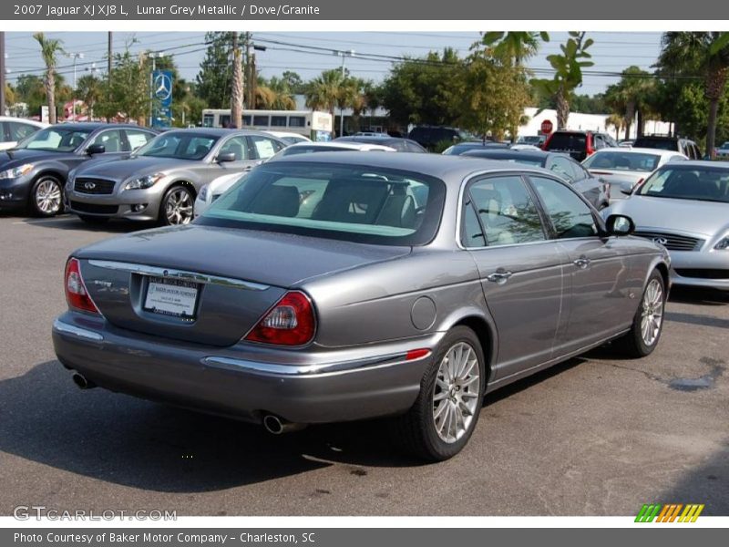 Lunar Grey Metallic / Dove/Granite 2007 Jaguar XJ XJ8 L