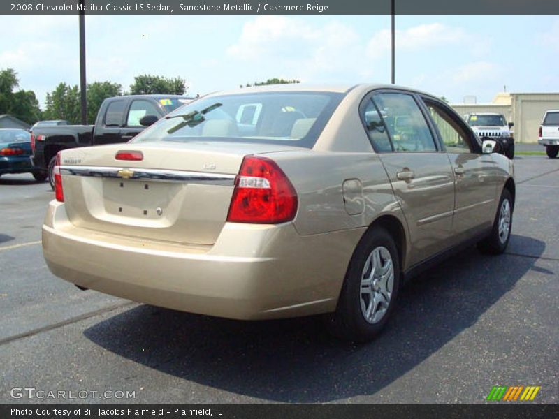 Sandstone Metallic / Cashmere Beige 2008 Chevrolet Malibu Classic LS Sedan