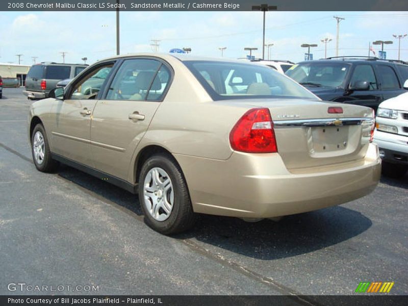 Sandstone Metallic / Cashmere Beige 2008 Chevrolet Malibu Classic LS Sedan