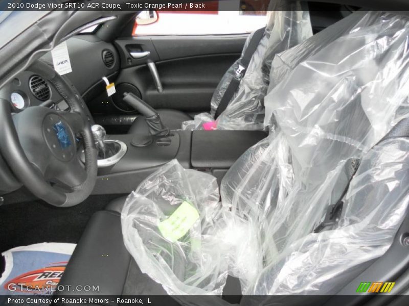 Toxic Orange Pearl / Black 2010 Dodge Viper SRT10 ACR Coupe