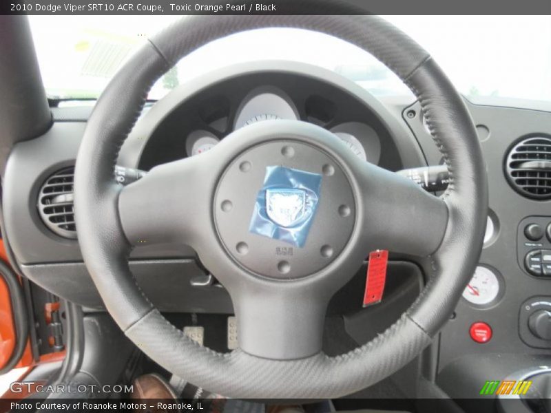 Toxic Orange Pearl / Black 2010 Dodge Viper SRT10 ACR Coupe