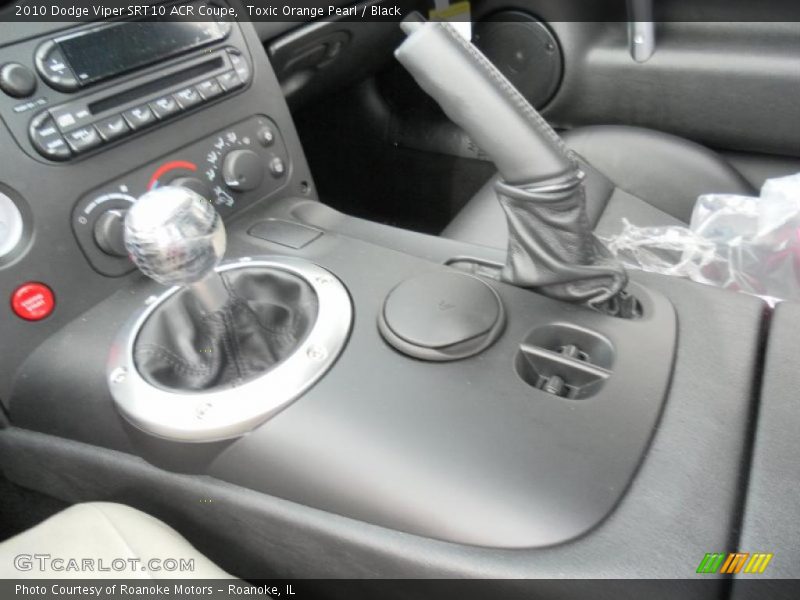 Toxic Orange Pearl / Black 2010 Dodge Viper SRT10 ACR Coupe