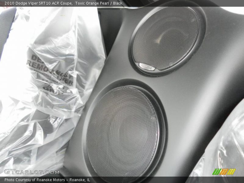 Toxic Orange Pearl / Black 2010 Dodge Viper SRT10 ACR Coupe