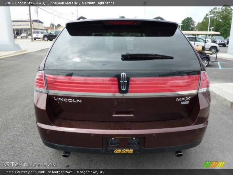 Cinnamon Metallic / Medium Light Stone 2009 Lincoln MKX AWD