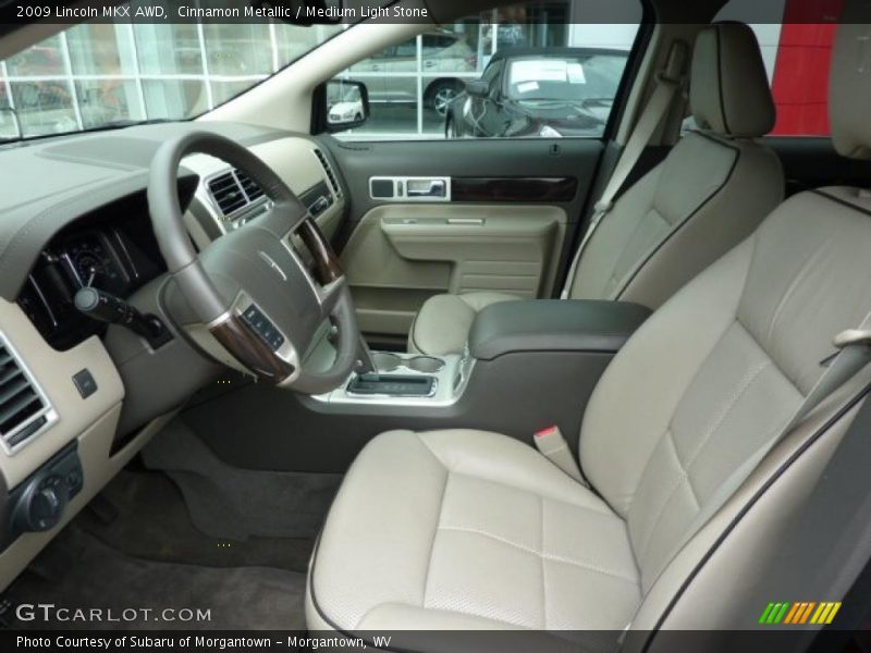 Cinnamon Metallic / Medium Light Stone 2009 Lincoln MKX AWD