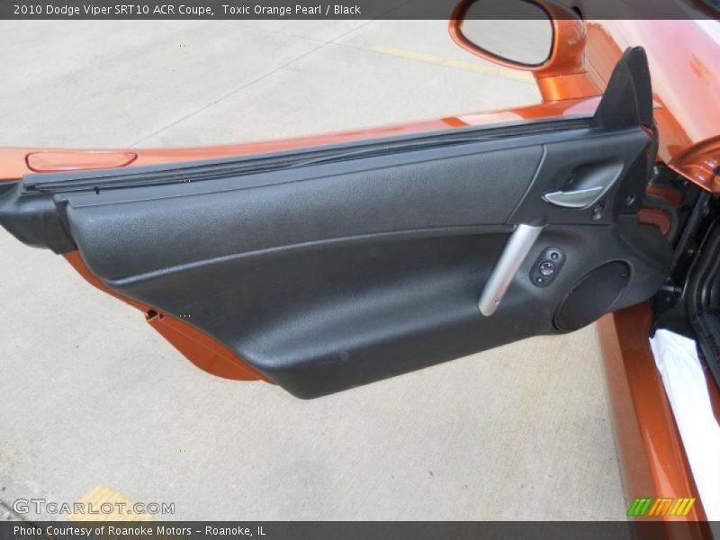 Toxic Orange Pearl / Black 2010 Dodge Viper SRT10 ACR Coupe