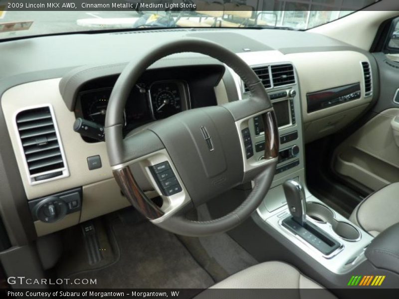 Cinnamon Metallic / Medium Light Stone 2009 Lincoln MKX AWD