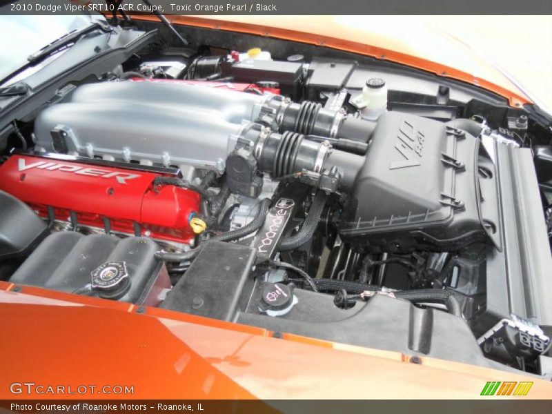 Toxic Orange Pearl / Black 2010 Dodge Viper SRT10 ACR Coupe