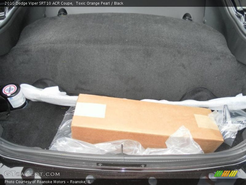 Toxic Orange Pearl / Black 2010 Dodge Viper SRT10 ACR Coupe